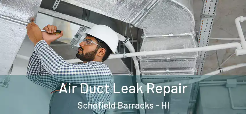 Air Duct Leak Repair Schofield Barracks - HI