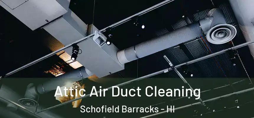 Attic Air Duct Cleaning Schofield Barracks - HI
