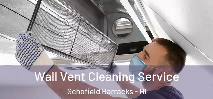 Wall Vent Cleaning Service Schofield Barracks - HI